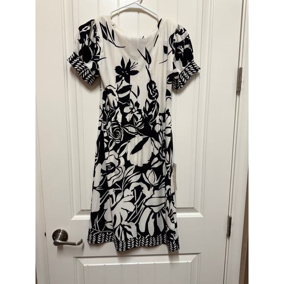 NWT Trulli from  Loft Black White Dress Size XS - Picture 6 of 6